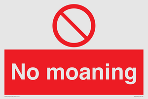 No Moaning
